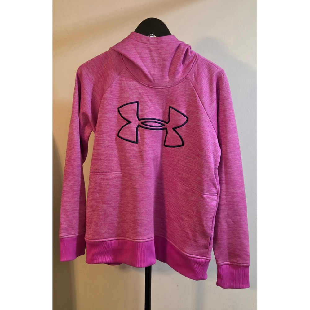 Under Armour ColdGear Loose Fit Hoodie Women's Size Medium Pink